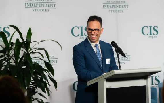 Daniel Mookhey speaking at CIS event ''Home ownership is NSW Labor’s great middle-class goal''