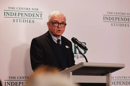 Peter Kurti speaking at CIS event ''Truth Decay and its Implications for the Judiciary''