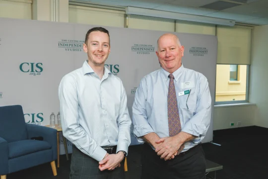 Max Hawke-Weaver (Event Director) & Peter Tulip