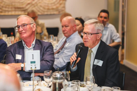 Robert Carling asking a question