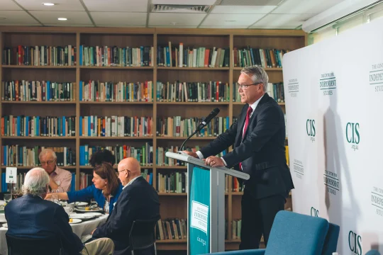 Tom Switzer speaking at CIS event ''Economic Growth and Policy Reform for Indigenous Australians''