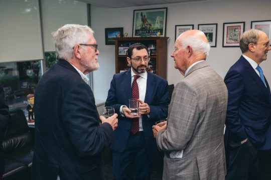 Rabbi Benjamin Elton with our members