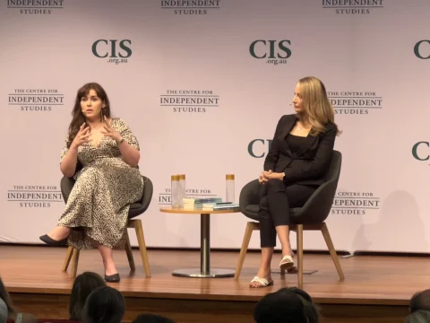 Louise Perry speaking at CIS event ''Why the Next Wave of Feminism is Conservative''