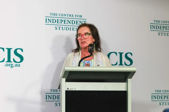 Tracy Primeau speaking at CIS event ''The role of nuclear in Australia’s clean energy mix''