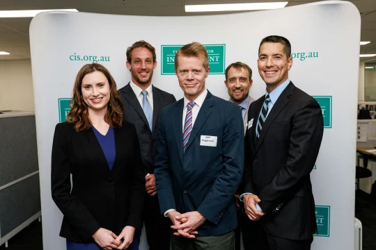 Zoe Hilton, Jude Blik, Sam Roggeveen, Aidan Morrison, Doug Abdiel