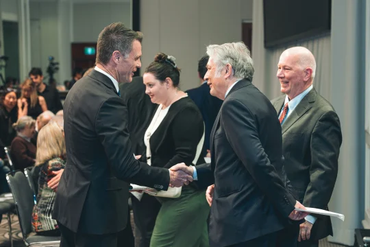 Chris Minn Premier of New South Wales, Michael Stutchbury & Peter Tulip