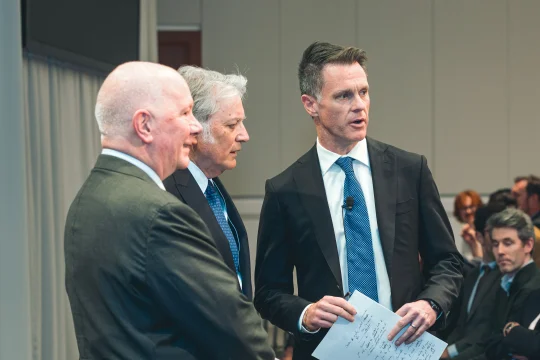 Peter Tulip, Michael Stutchbury & Chris Minn