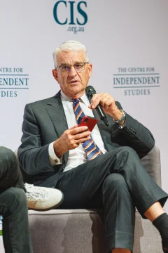 John Anderson speaking at ''Dave Rubin Sydney – Don’t Burn This World Tour''