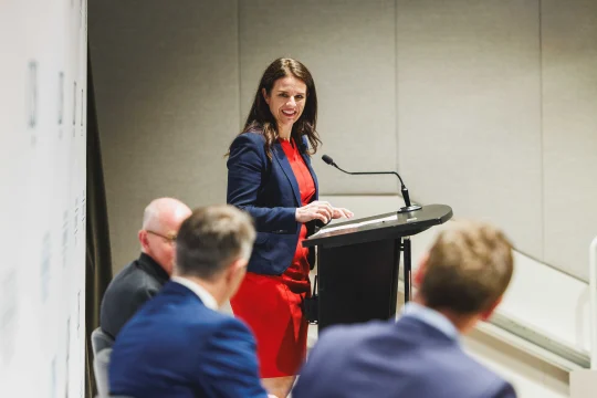 Hon Erica Stanford MP speaking at CIS event ''Reforming Lessons in Education across Australia and New Zealand''