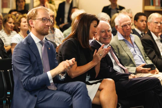 Senator James Paterson, Senator Jane Hume & John Howardand